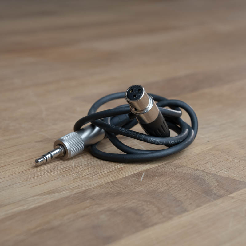 TA3 - Jack 3.5 mm vissable