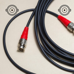 Câble BNC SDI 3G - 5 mètres -Manchons Rouges