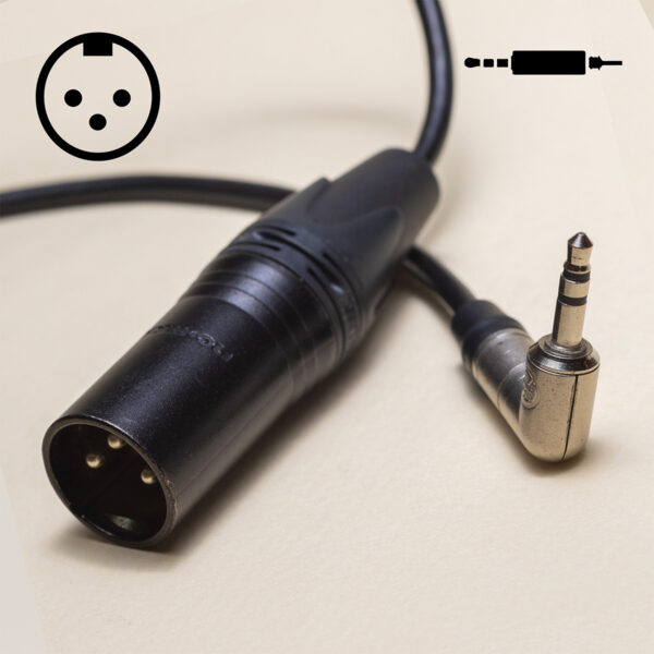 Mini jack - XLR3M (TC Audio)